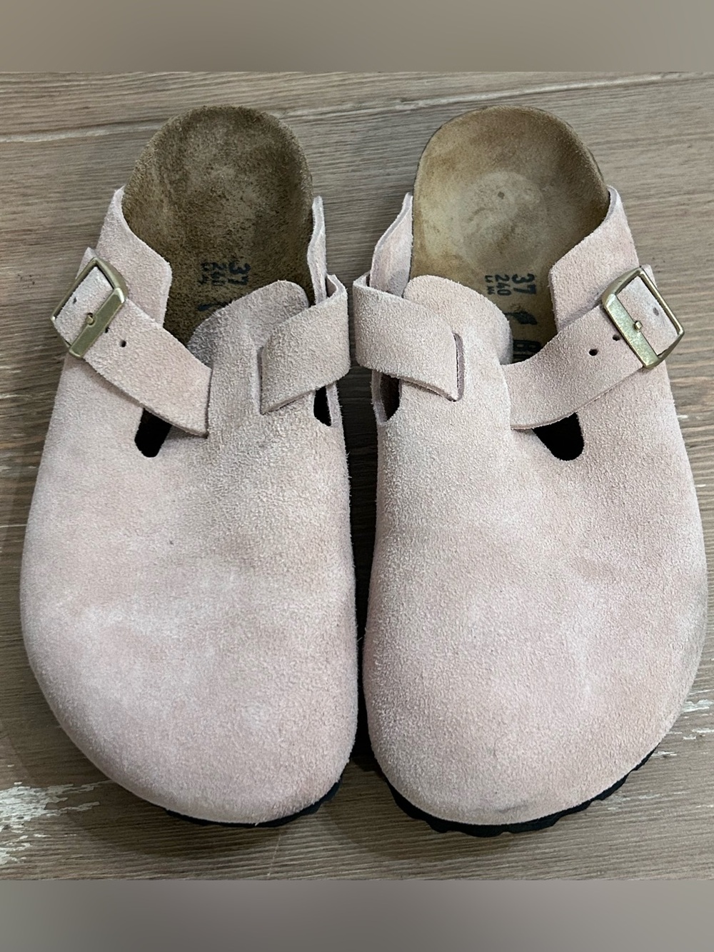 Birkenstock Slip-On Clog in Light Pink